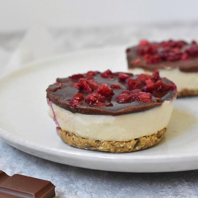 Mini vegan cheesecakes 