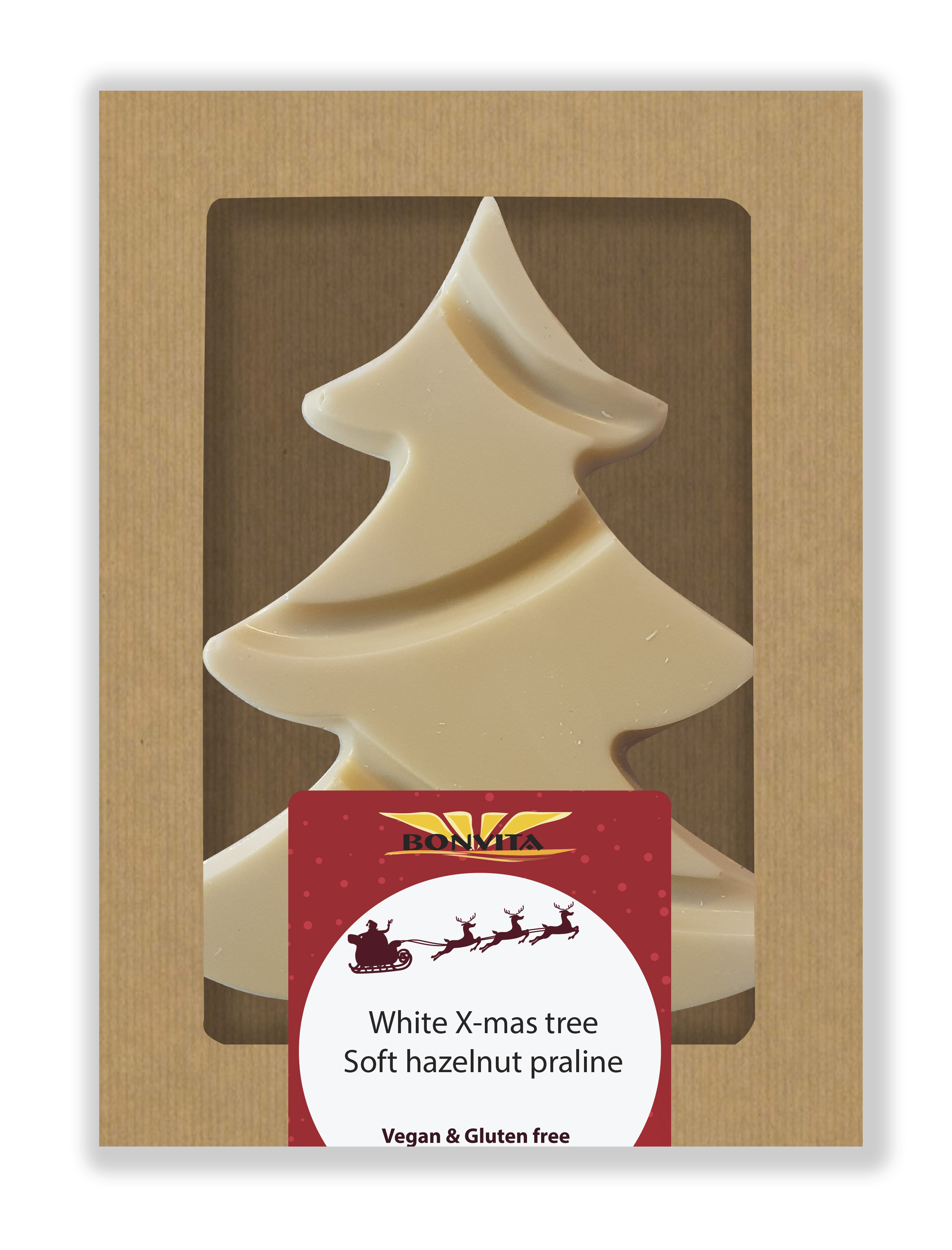 Vegan Christmas Tree White Praline