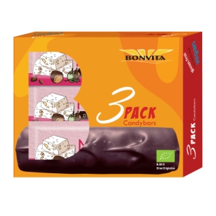 3-pack Dark Nougat