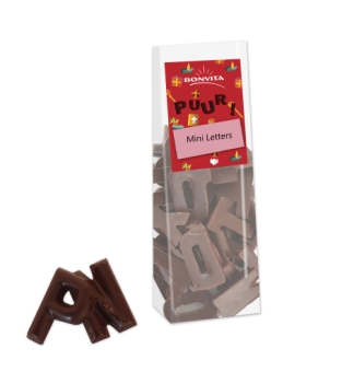 Vegan Organic Gluten Free Mini letters Dark