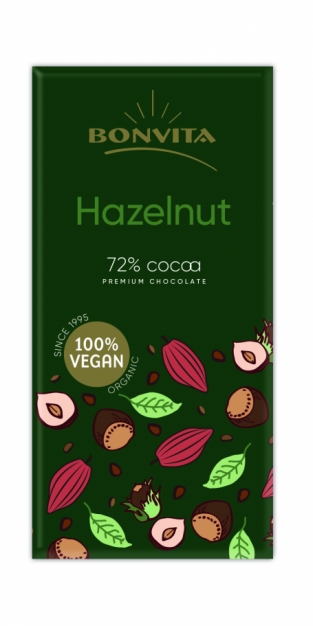 Premium chocolate bar Hazelnut