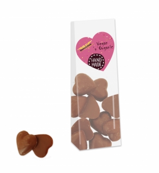 Chocolate couverture Hearts