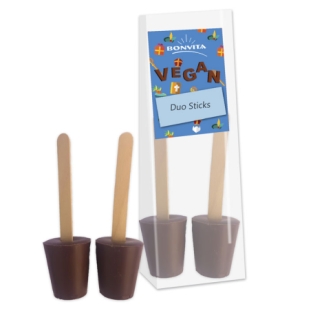 Vegan BIO Gluten vrije chocolade couverture Sticks Sint