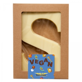 Vegan Organic Gluten Free Letter S White